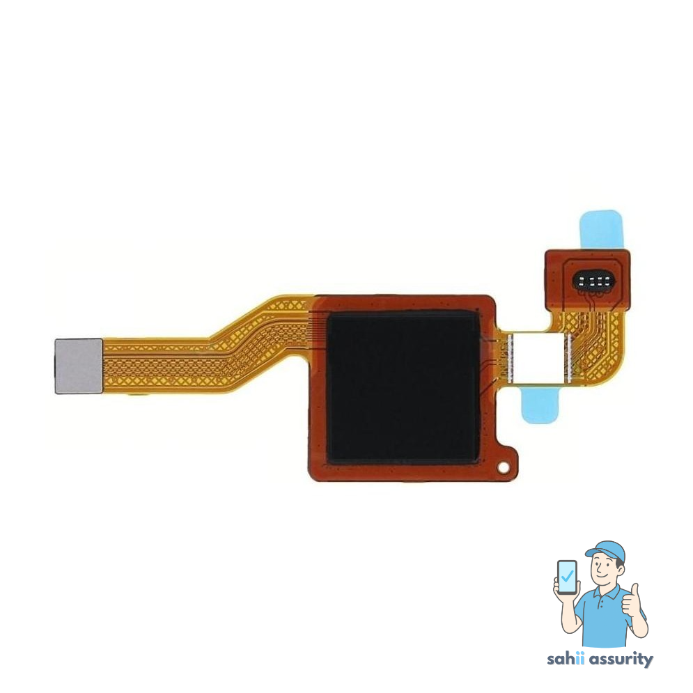 Fingerprint Sensor with Flex Cable for Xiaomi Redmi Note 5 Pro Black thumbnail